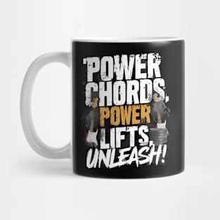 Power Chords Power Lifts Unleash Mug